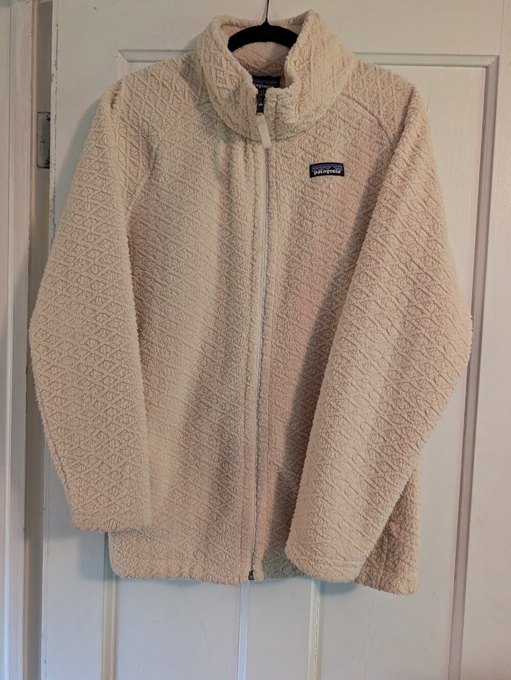 Patagonia Diamond Capra Jacket, Women's XL, Oyster White